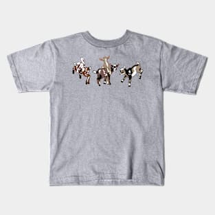 Playful goats Kids T-Shirt